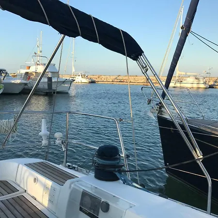 Sail Vessel At Botel Lisboa